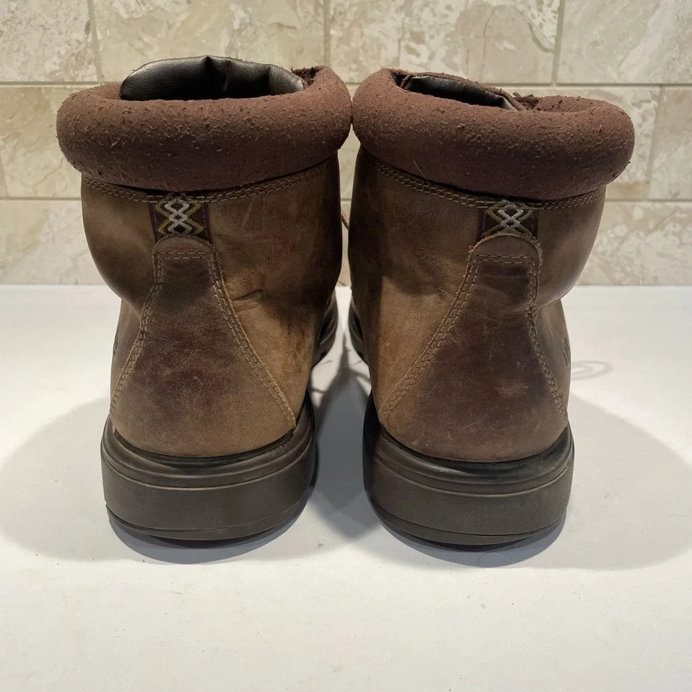 UGG Mens Biltmore Waterproof LeatherBoots Grizzly Brown 1114173 Size 9